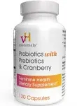 VH Essentials Probiotics with Prebiotics & Cranberry - 60 Capsules