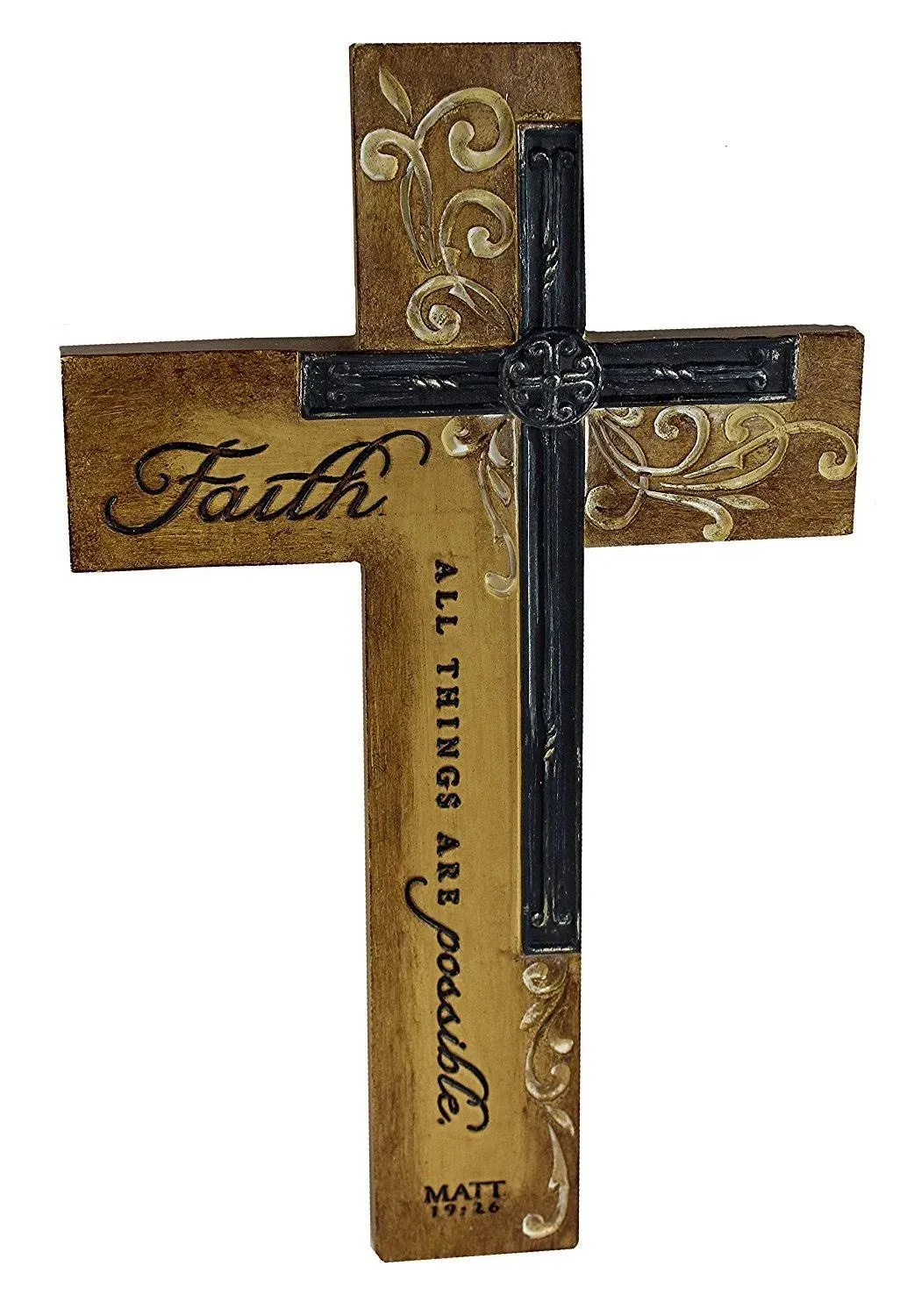 Dicksons Intaglio Resin Wall Cross