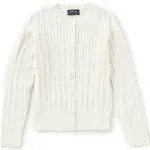 Polo Ralph Lauren Cable-Knit Cotton Cardigan Girls