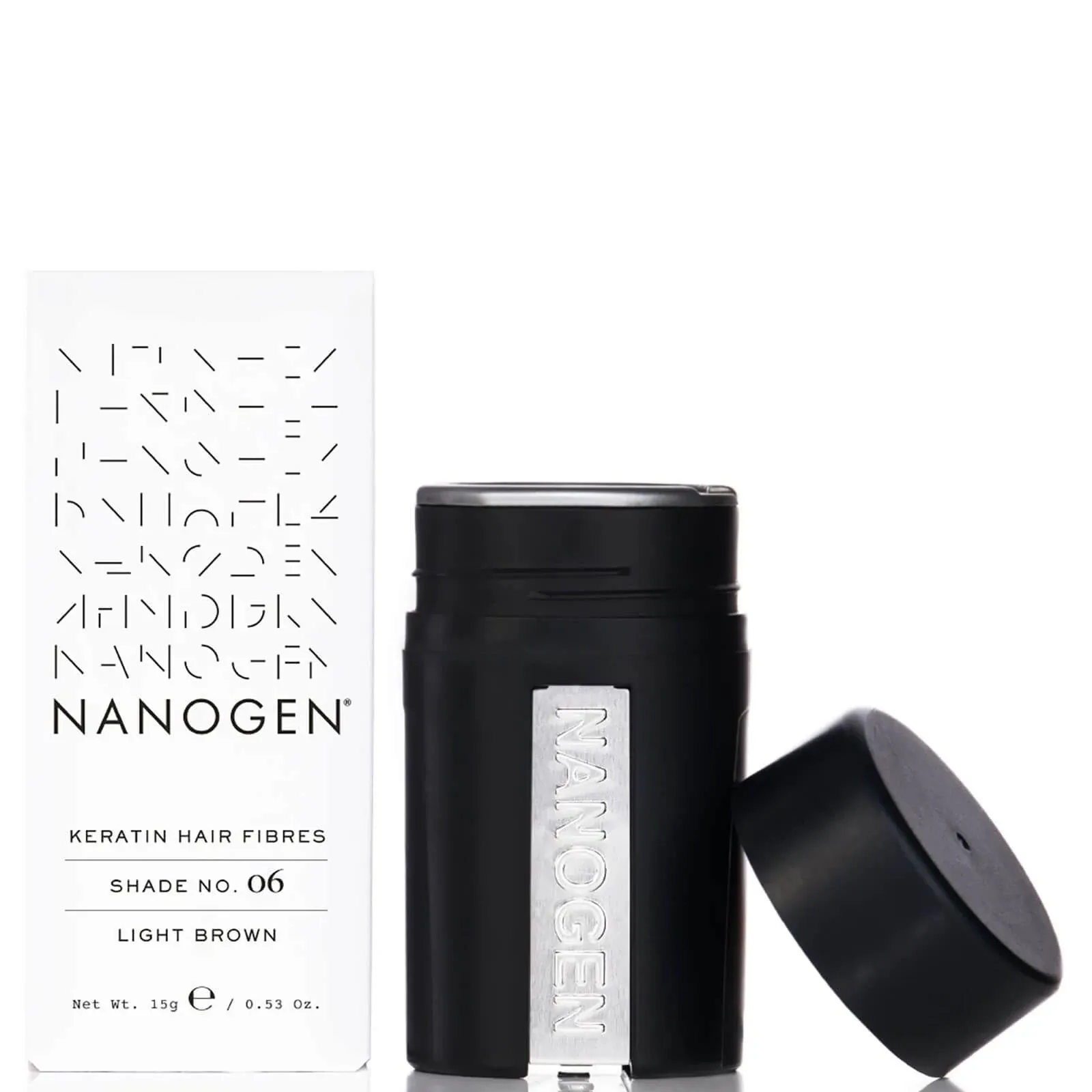 Nanogen Hair Thickening Keratin Fibres Light Brown