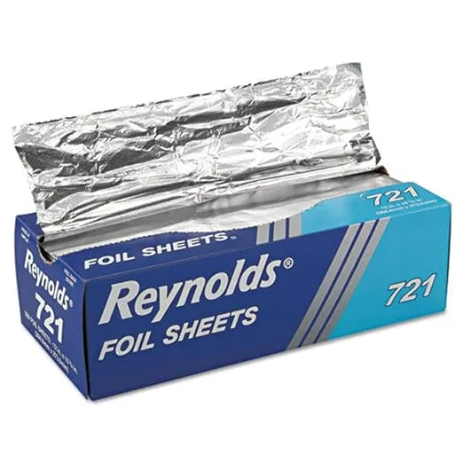 Reynolds Wrap Interfolded Aluminum Foil Sheets, 12 x 10.75, Silver, 500/Box