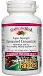 Natural Factors, ResveratrolRic<wbr/>h, Super Strength, Resveratrol Concentrate, 60