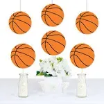 Big Dot of Happiness Nothin' but Net - Basketball Decorations DIY Baby Shower or Birthday Party Essentials - Basketball Birthday Decorations - Party Decorations - Set of 20