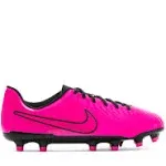 Nike Kids' Tiempo Legend 10 Club FG Soccer Cleats, Pink/Black