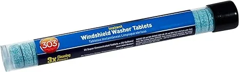 303 Products Windshield Washer Tablets - 25 Tablet Tube