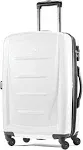 Samsonite Winfield 2 Hardside Expandable Luggage with Spinner Wheels, Checked-Large 28-Inch, Brushed White