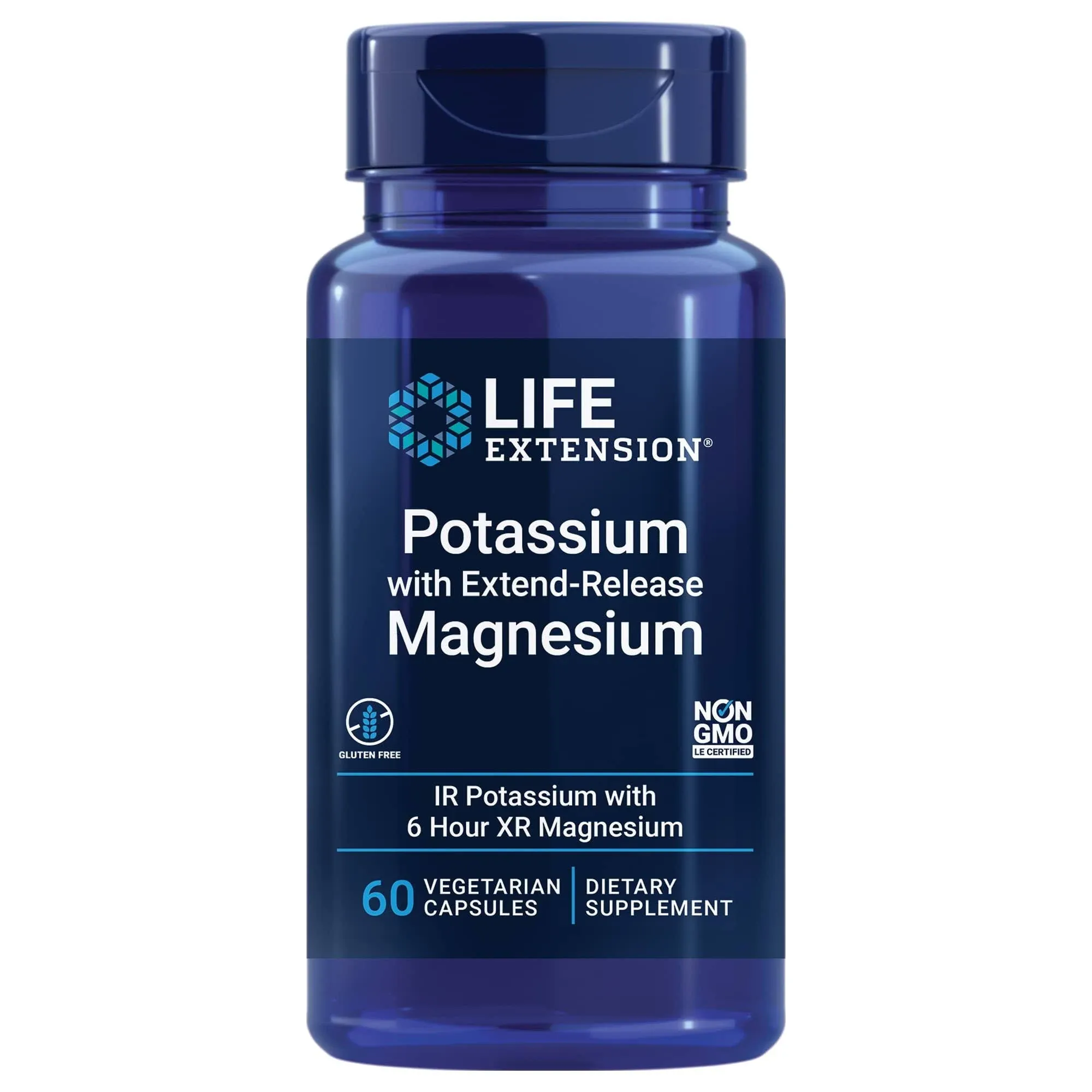 Life Extension - Potassium with Extend-Release Magnesium - 60