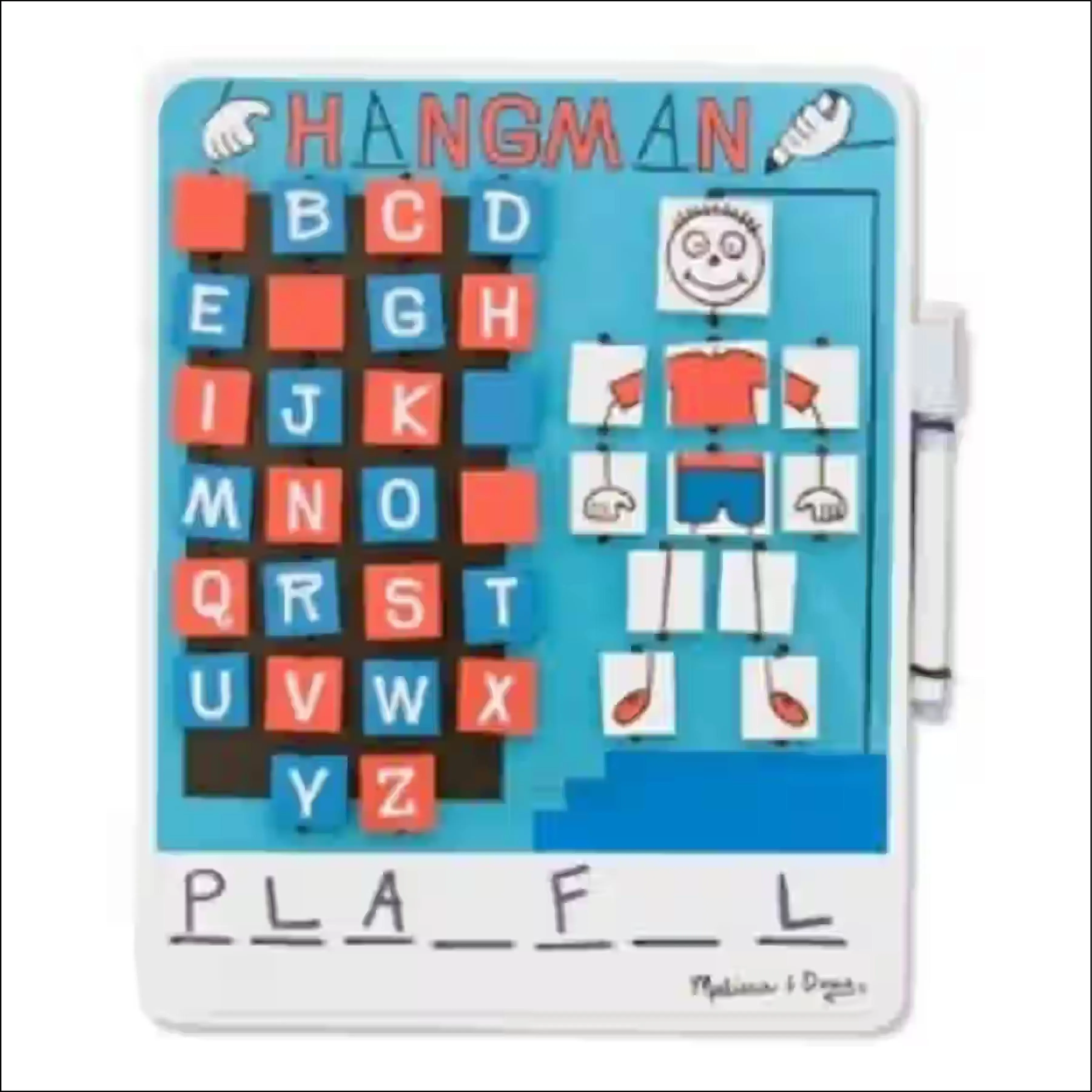 Melissa & Doug Flip to Win Game - Hangman