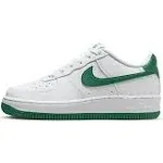 Nike Kids Air Force 1 (White/Malachite) 6.5y