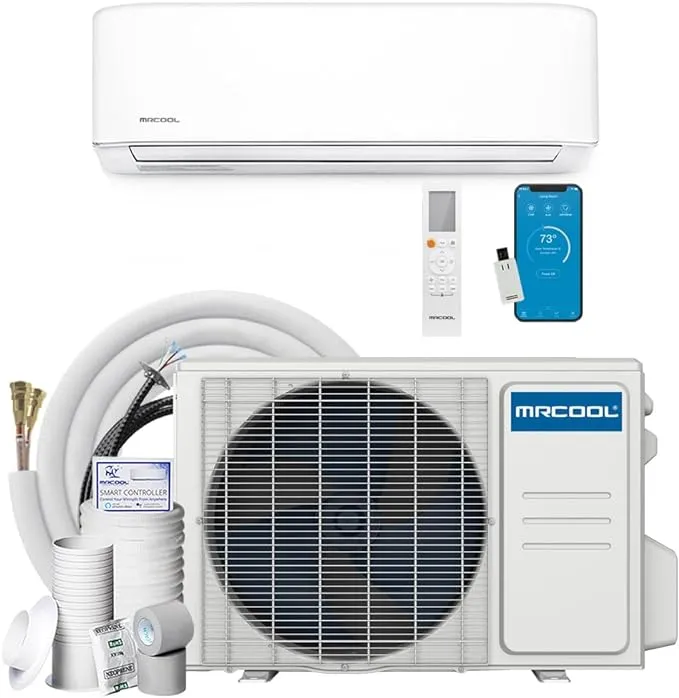 MRCOOL - 24K BTU DIY Easy Pro Ductless Mini-Split Heat Pump System