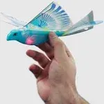 Self Flying eBird Blue Pigeon - Electronic Flying Bird Drone Toy. Adjust the Rud