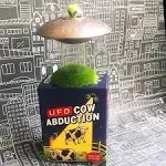 Matt Smiriglio UFO Cow Abduction (Mixed Media Product) RP Minis