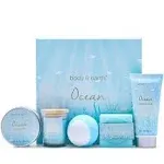 Body &amp; Earth Spa Gift Bath and Body Set, Ocean Scented Spa Box for Her NWOT NIB