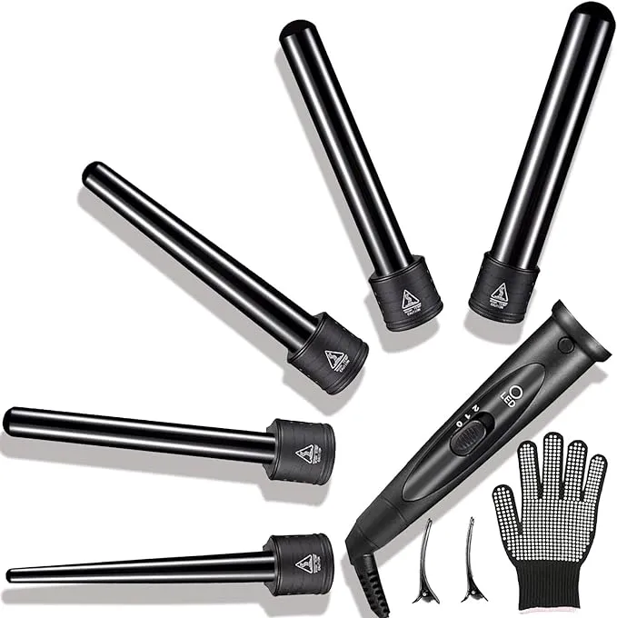 5 In 1 Curling Wand Set