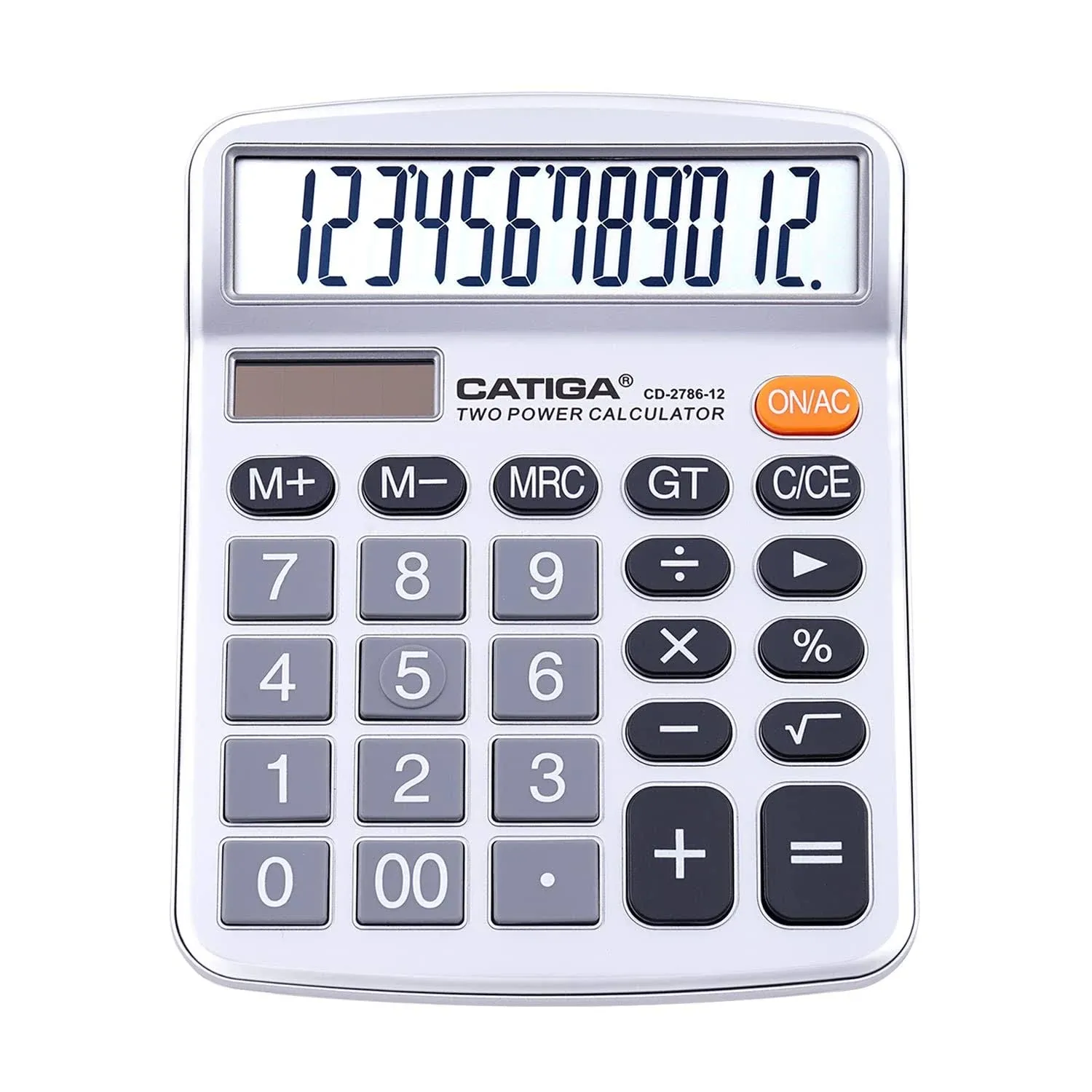 Desktop Calculator 12 Digit with Large LCD Display and Sensitive Butto