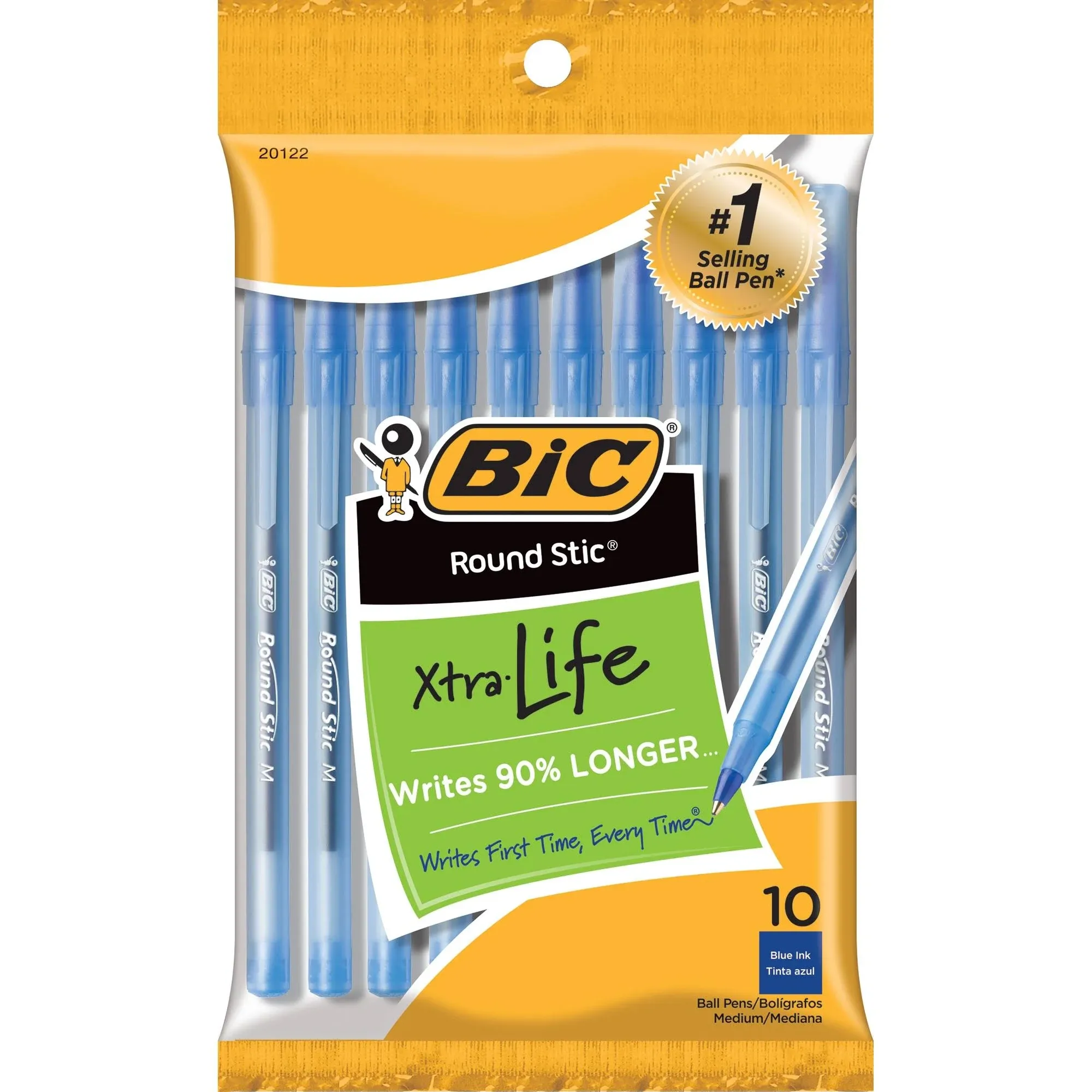 BIC Round Stic Ballpoint Pens