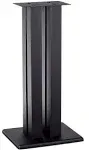 Monolith 28 inch Speaker Stand Each - Black Supports 100 lbs Adju