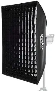 Godox 24"x 35" 60 x 90cm Honeycomb Grid Softbox Soft Box with Bowens Mount Compatible Studio Strobe Flash Light