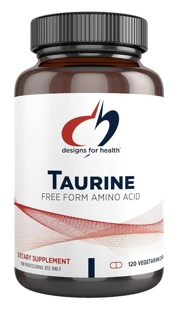 Designs for Health Taurine 120 Capsules