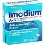 Imodium Anti-Diarrheal caplets - 24ct