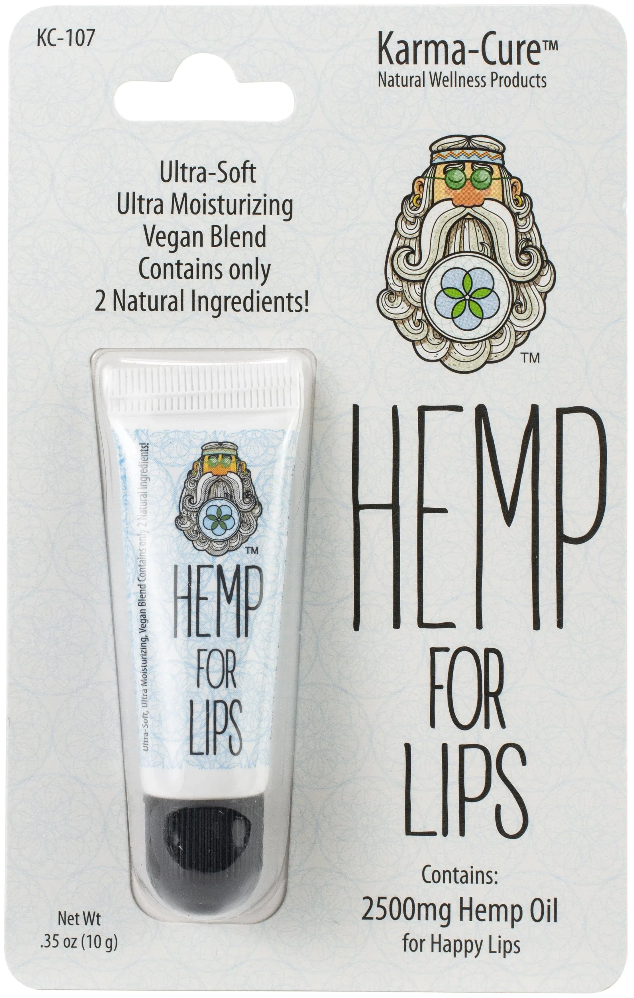 Karma-Cure Hemp Lip Balm .35 oz Tube