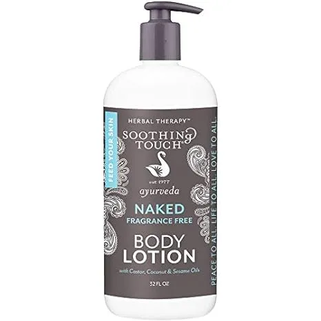 Soothing Touch Ayurveda Body Lotion - Naked Unscented / 32 oz.