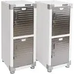 UltraHD 4-Door Stackable Locker Cabinet White