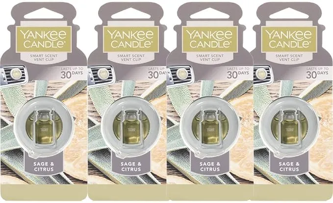 Yankee Candle Smart Scent Car Vent Clip - Sage & Citrus