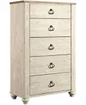 Ashley Willowton 5 Drawer Chest