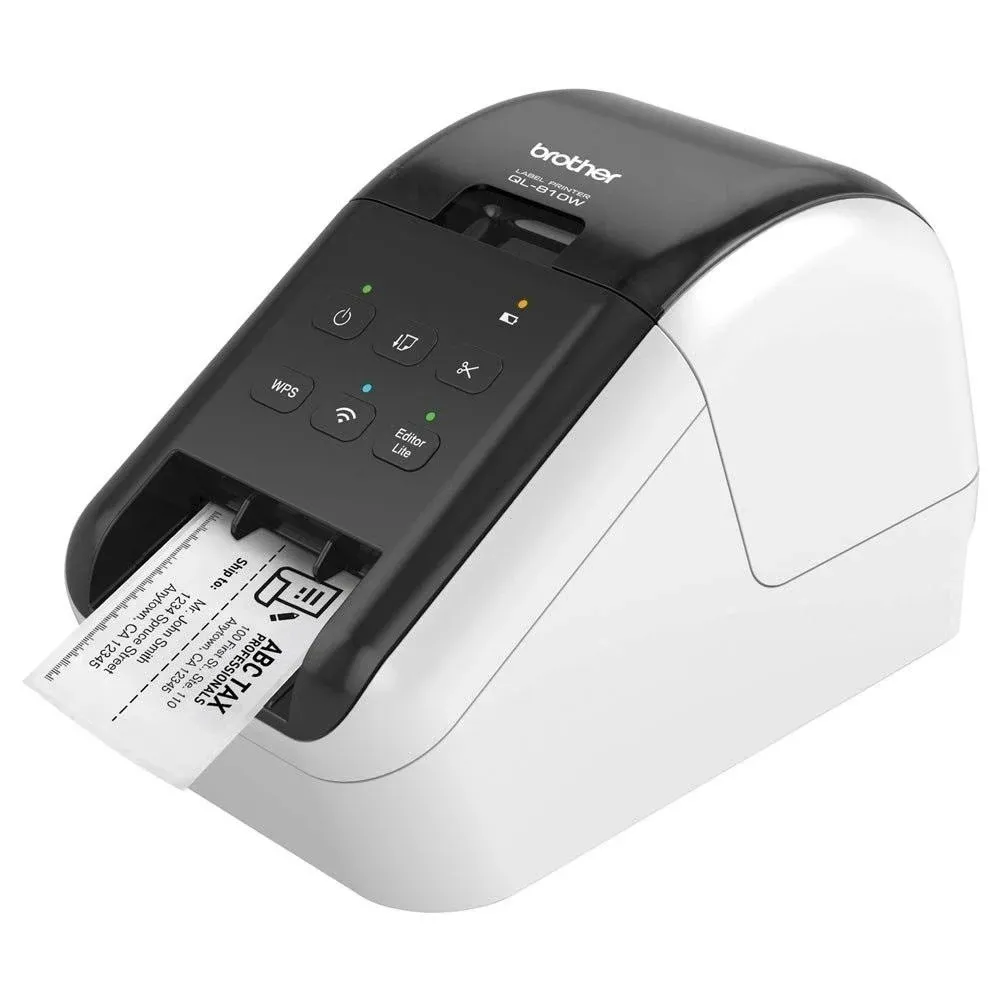 Brother QL810W Label Printer Ultra Fast Wireless Networking Flexible Connect New