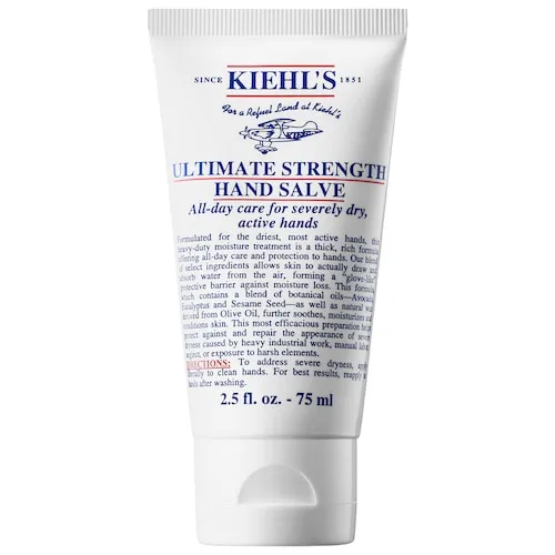 Kiehls Ultimate Strength Hand Salve Moisturizer Women 2.5 oz