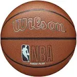 Wilson NBA Forge Plus Eco Ball WZ2010901XB, Unisex, basketball balls, orange