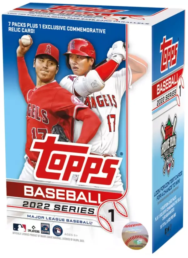 Topps 2022 Series 1 Baseball Value Box