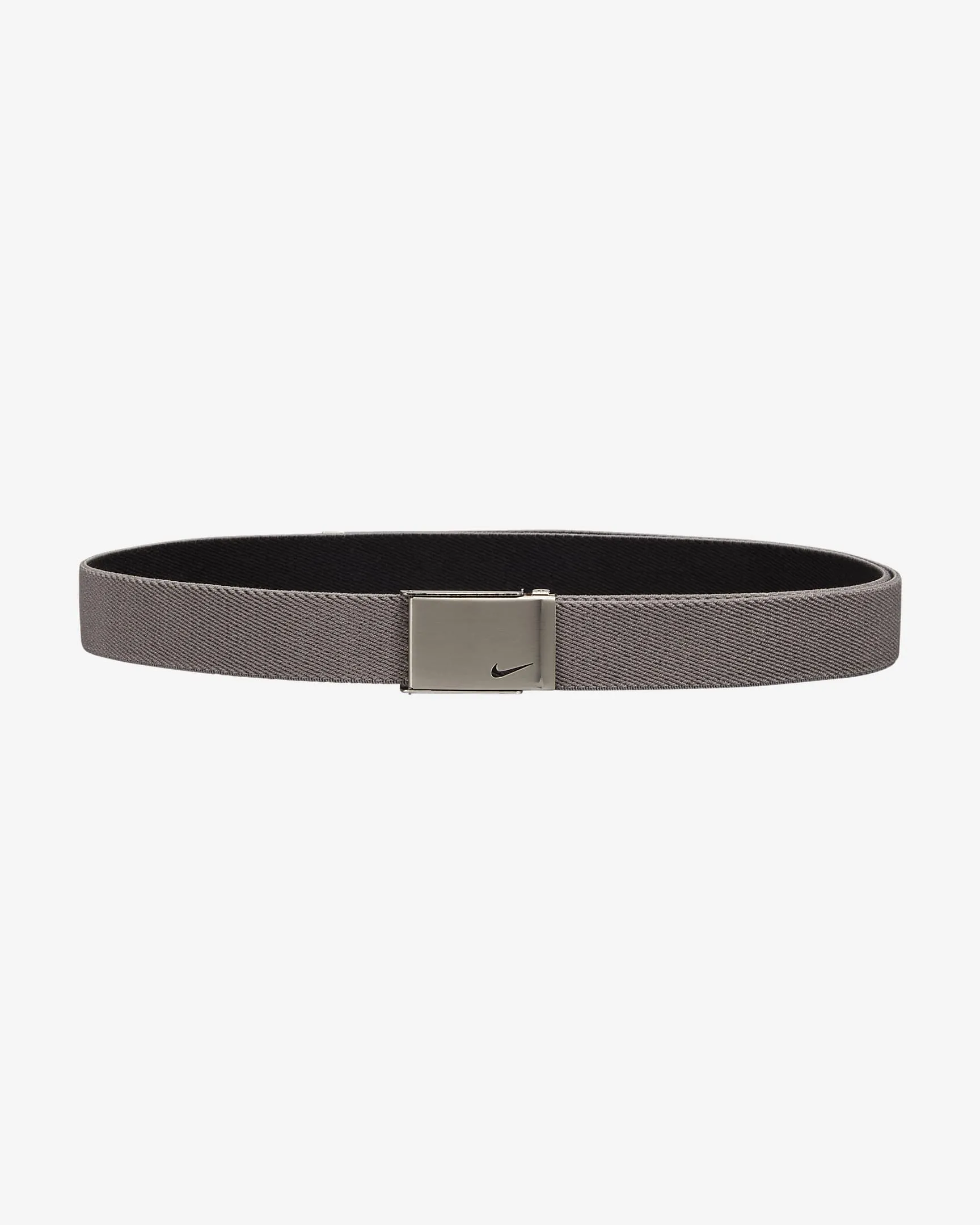 Nike Women's Reversible Stretch Web Golf Belt Charcoal,Black