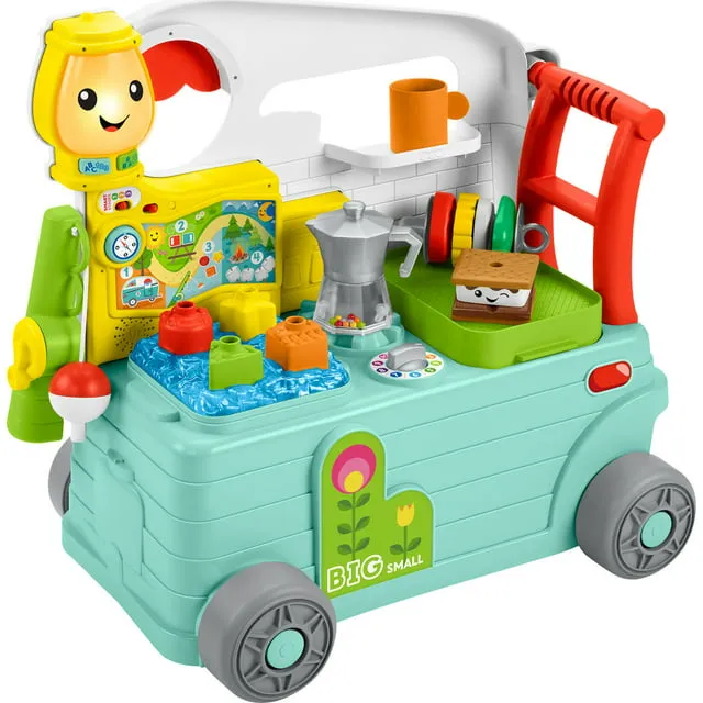 Fisher-Price Laugh & Learn 3-In-1 On-The-Go Camper