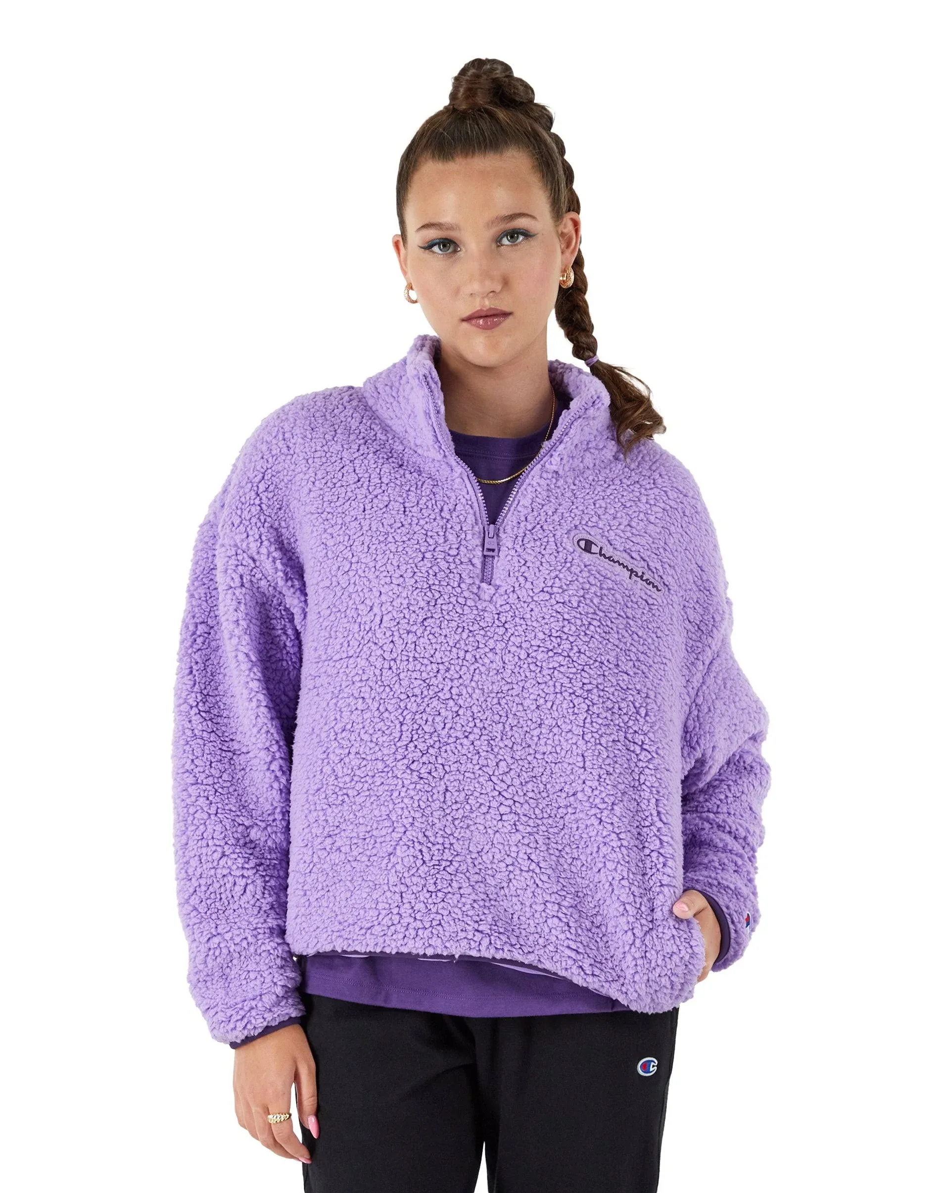 Champion High Pile ¼ Zip Women's Pullover