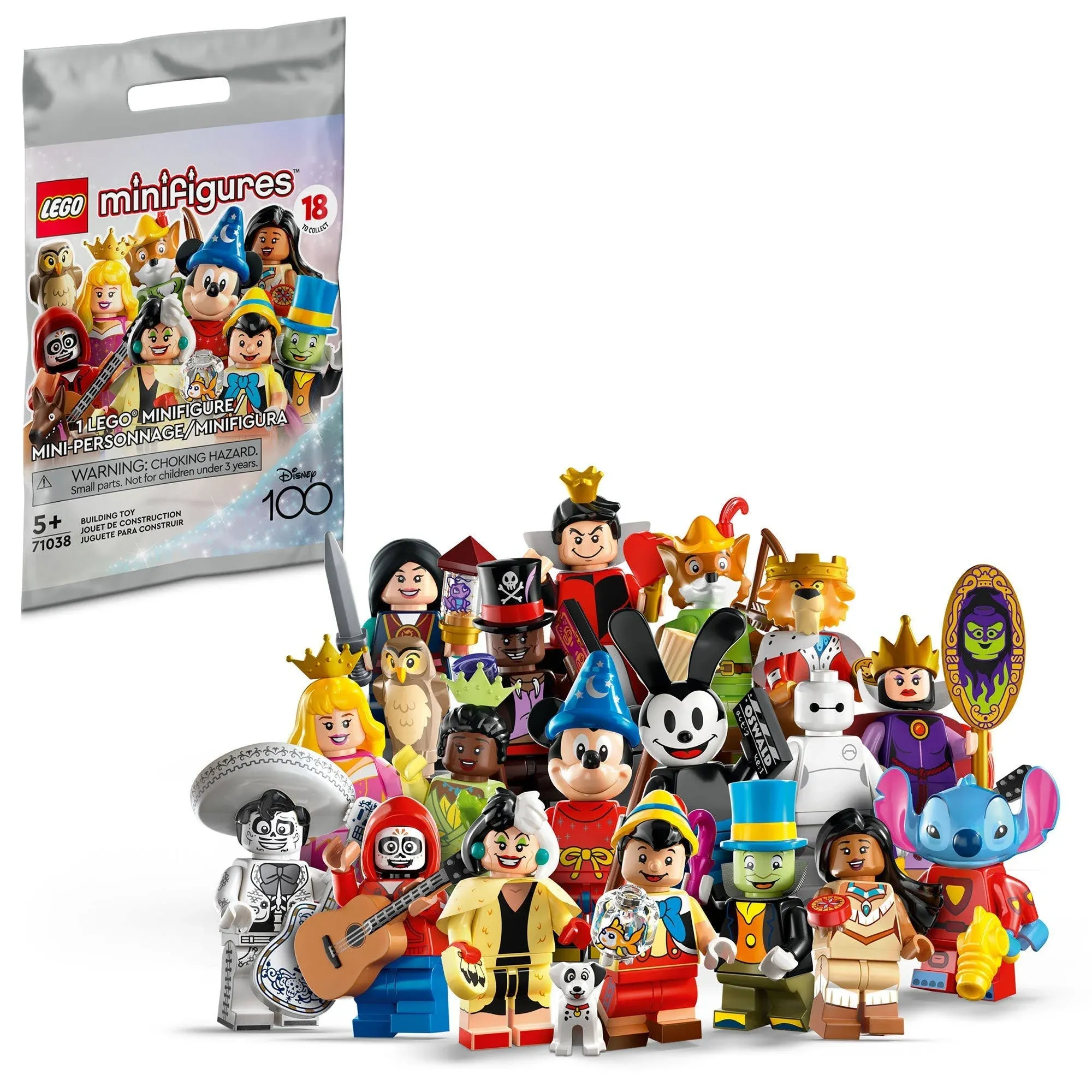 Lego 71038 Minifigures Disney 100