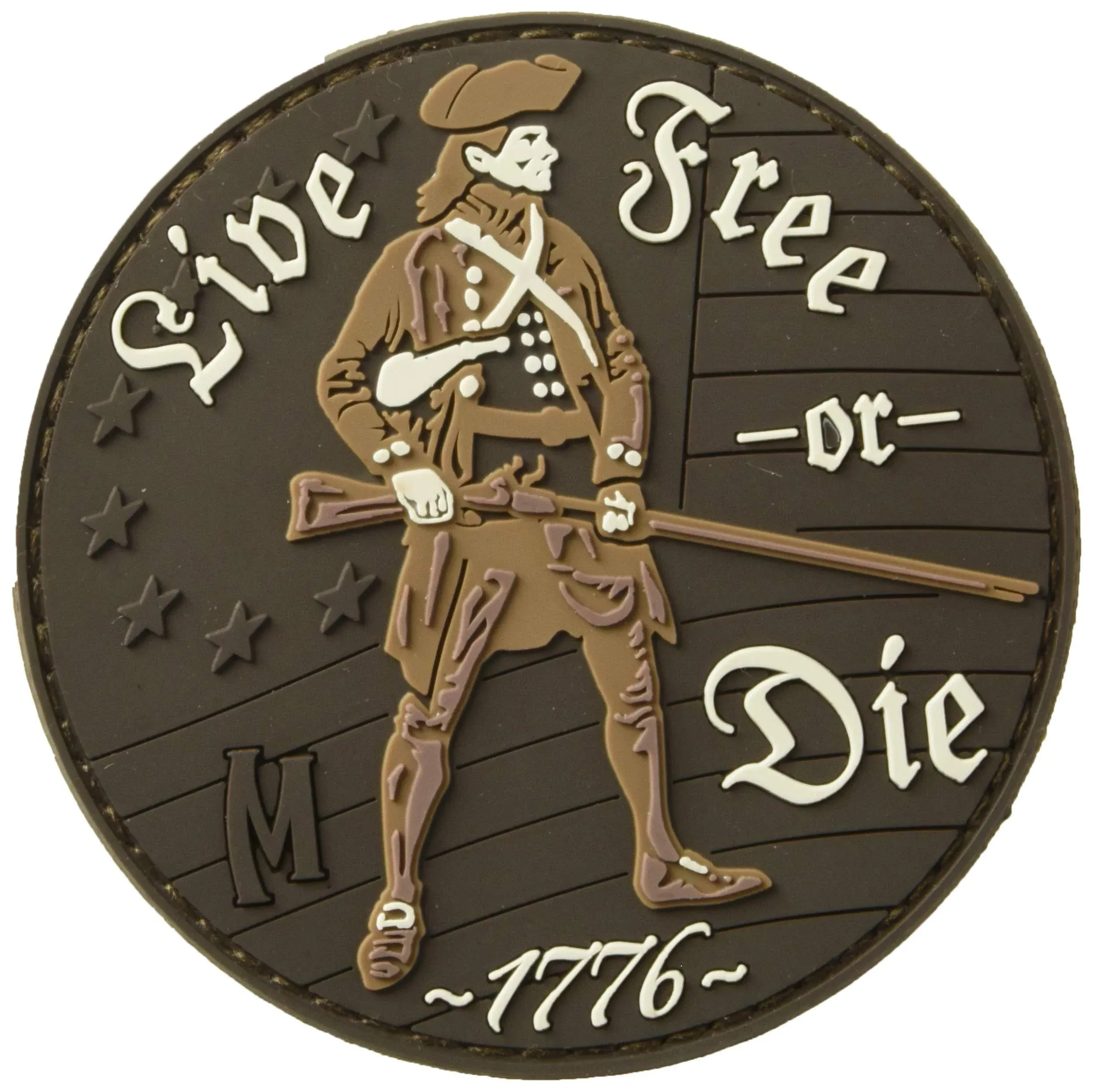 Maxpedition Live Free or Die Patch Arid