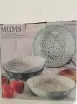 Baum Mums 4-piece Dinner Bowl Set