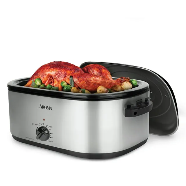 Aroma ART-712SBH 22 Quart Electric Roaster Oven