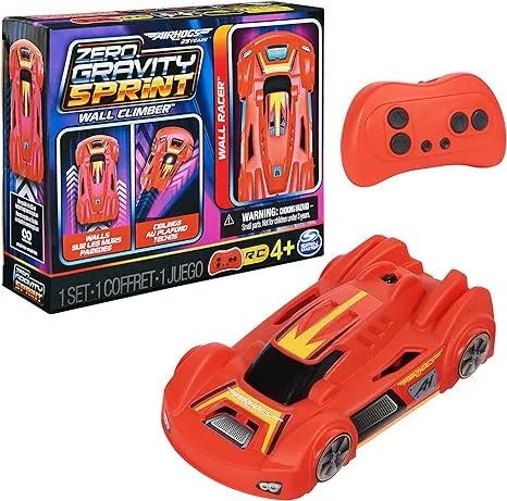 Air Hogs Zero Gravity Sprint RC Car Wall Climber Indoor Red New Sealed