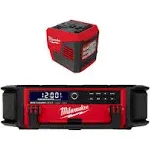 Milwaukee 2950-20 M18 PACKOUT Radio + Charger W/ FREE 48-22-8302 PACKOUT Cooler