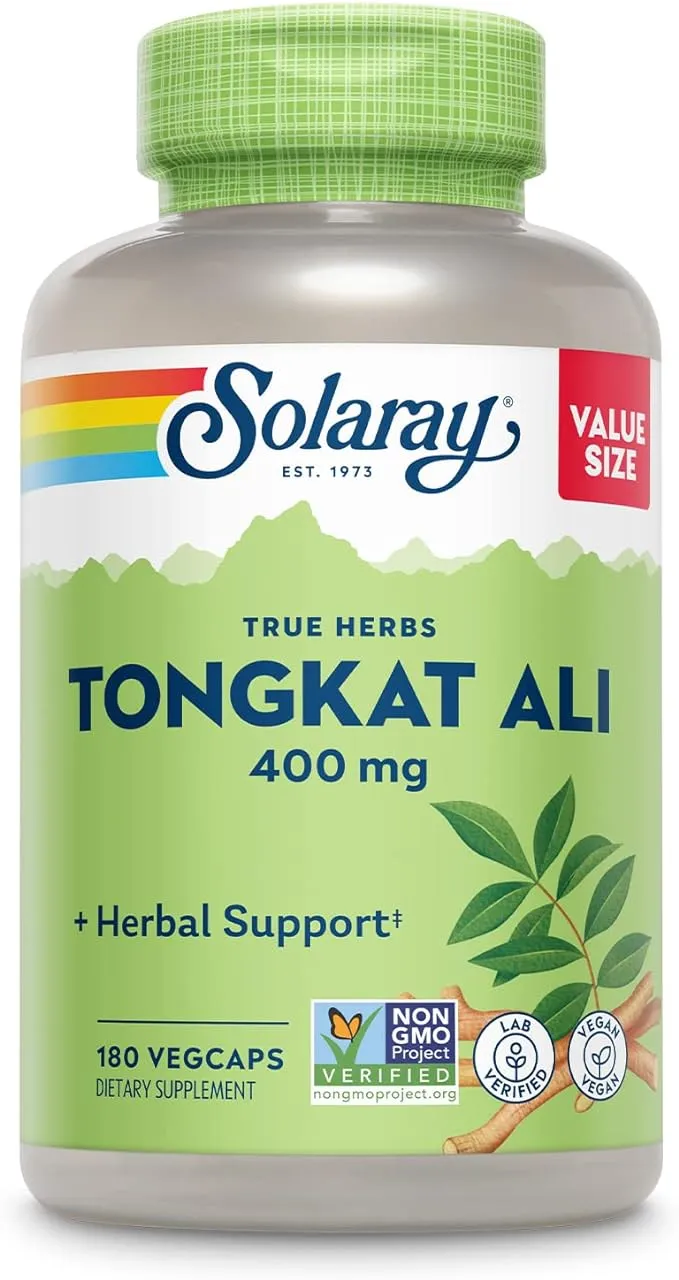 SOLARAY Tongkat Ali 400 mg Longjack Tongkat Ali Supplement