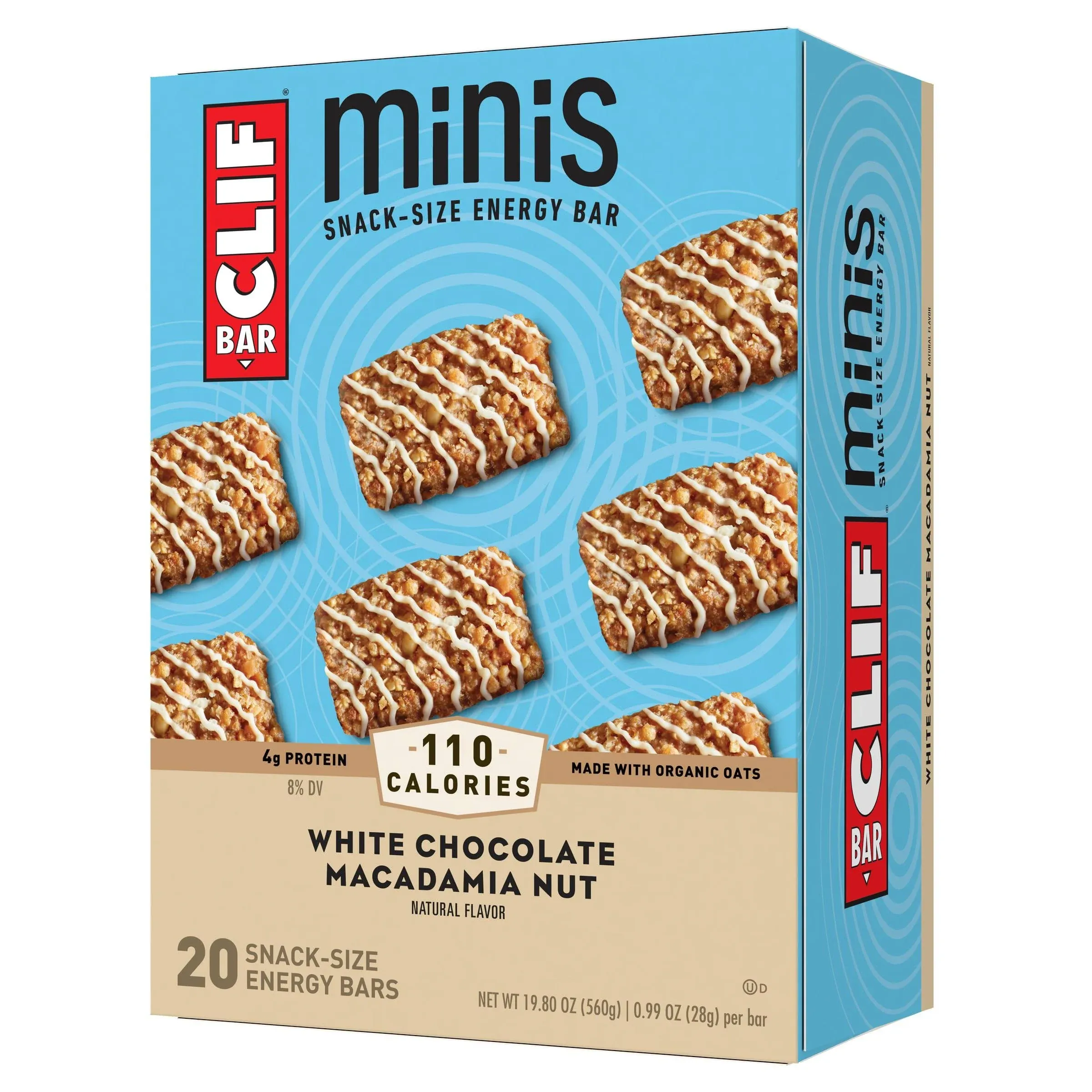 Clif Bar Energy Bar Minis White Chocolate Macadamia Nut