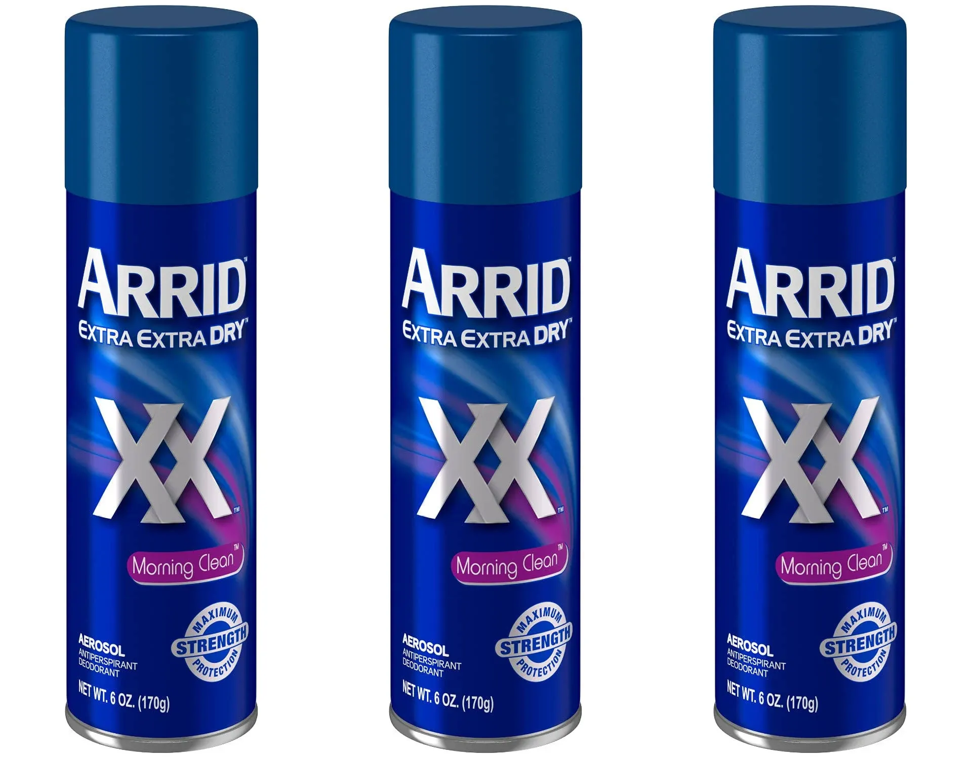 ARRID XX Ultra Clear Anti-Perspirant Deodorant Spray, Ultra Fresh 6 oz (Pack of 3)