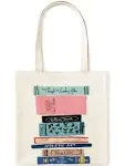 Canvas Book Tote Stack of Classics - Kate Spade