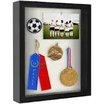 11X14 Shadow Box Frame in Black with Soft Linen Back, Home Décor Products, Photo