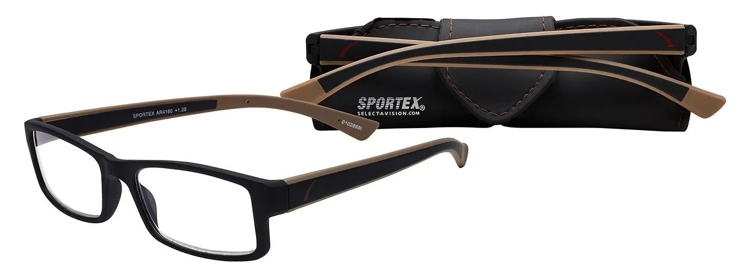 Sportex Ar4160 Reader Glasses, Brown