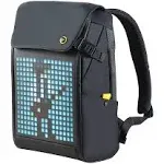 Divoom LED Display Laptop Backpack with App Control, 17 inch Cool DIY Pixel Art Animation Fashion Backpack, Unique Gift for Men or Women