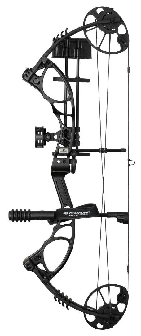 DIAMOND ARCHERY Edge XT LH Black Compound Bow With Package (A10962)